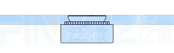 压铆螺母安装完成